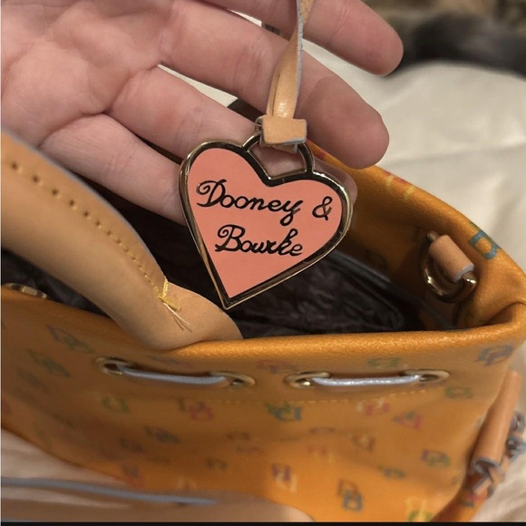 Dooney & Bourke Multicolor Logo Satchel - Picture 4 of 4